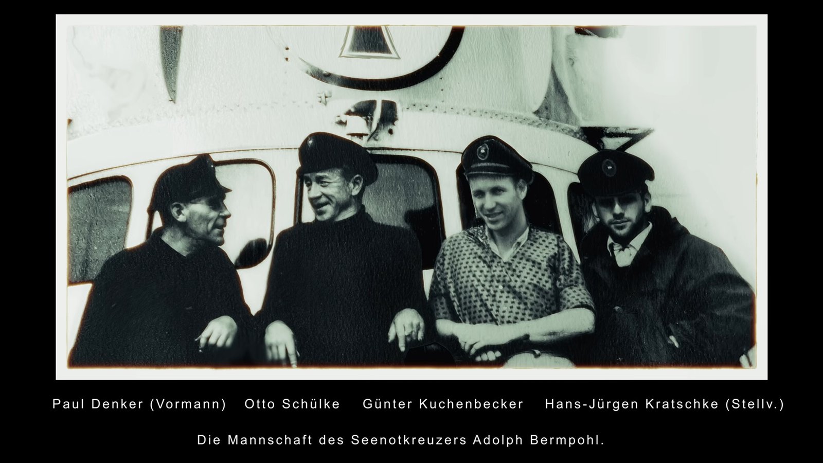 Die Mannschaft der Adolph Bermpohl, Seeleute