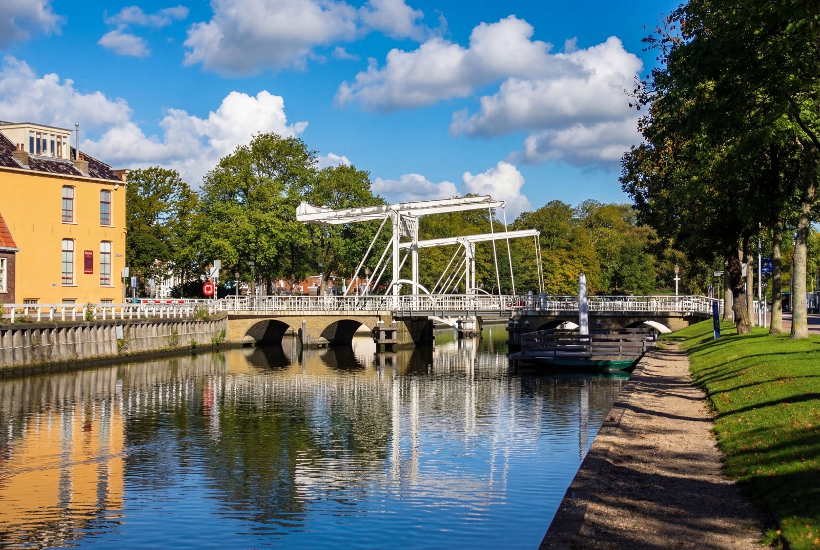 Zugbrücke in Harlingen