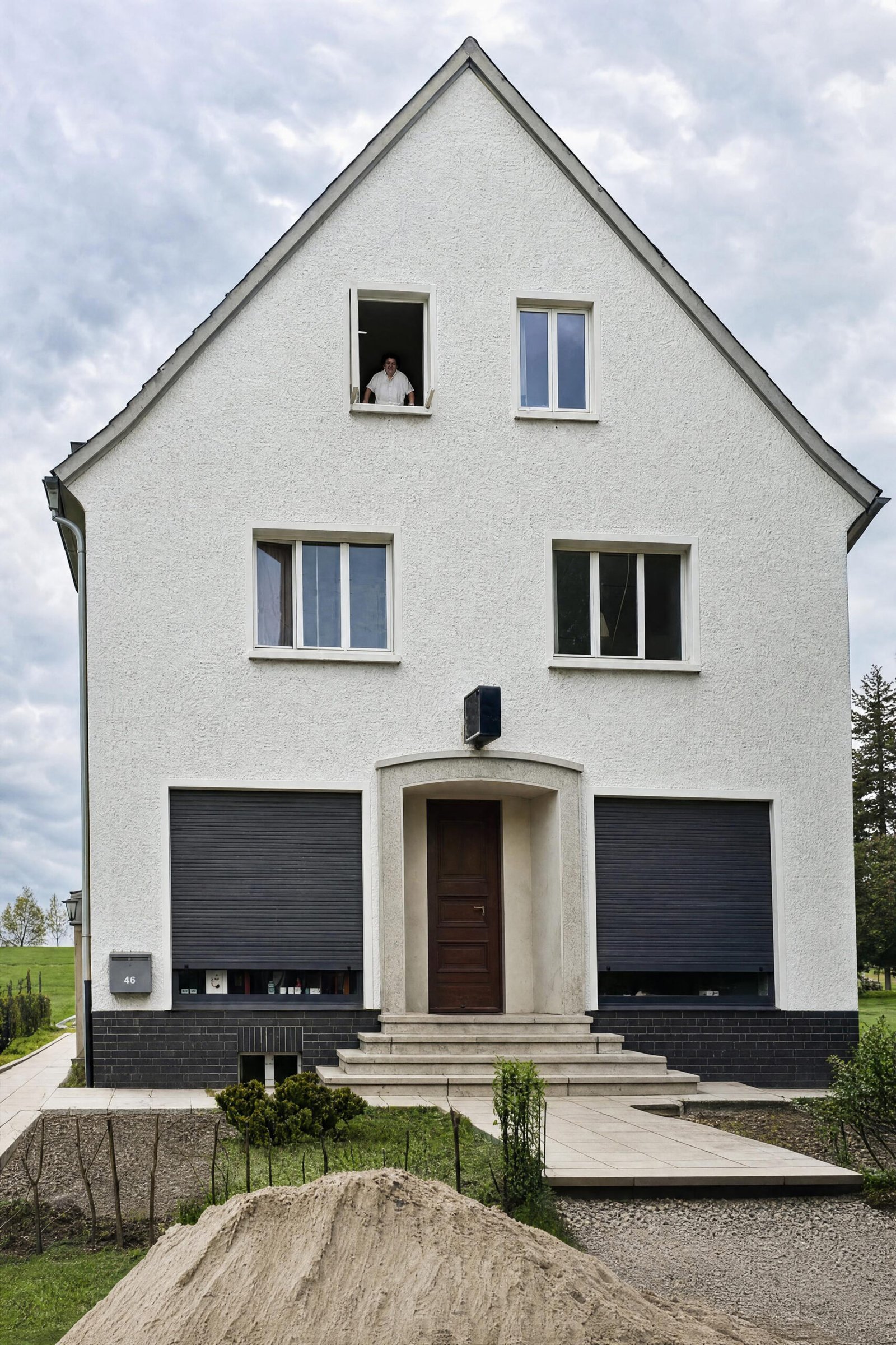 Das Wohn- und Geschäftshaus Kemper auf der Moorlage in Horn in Lippe