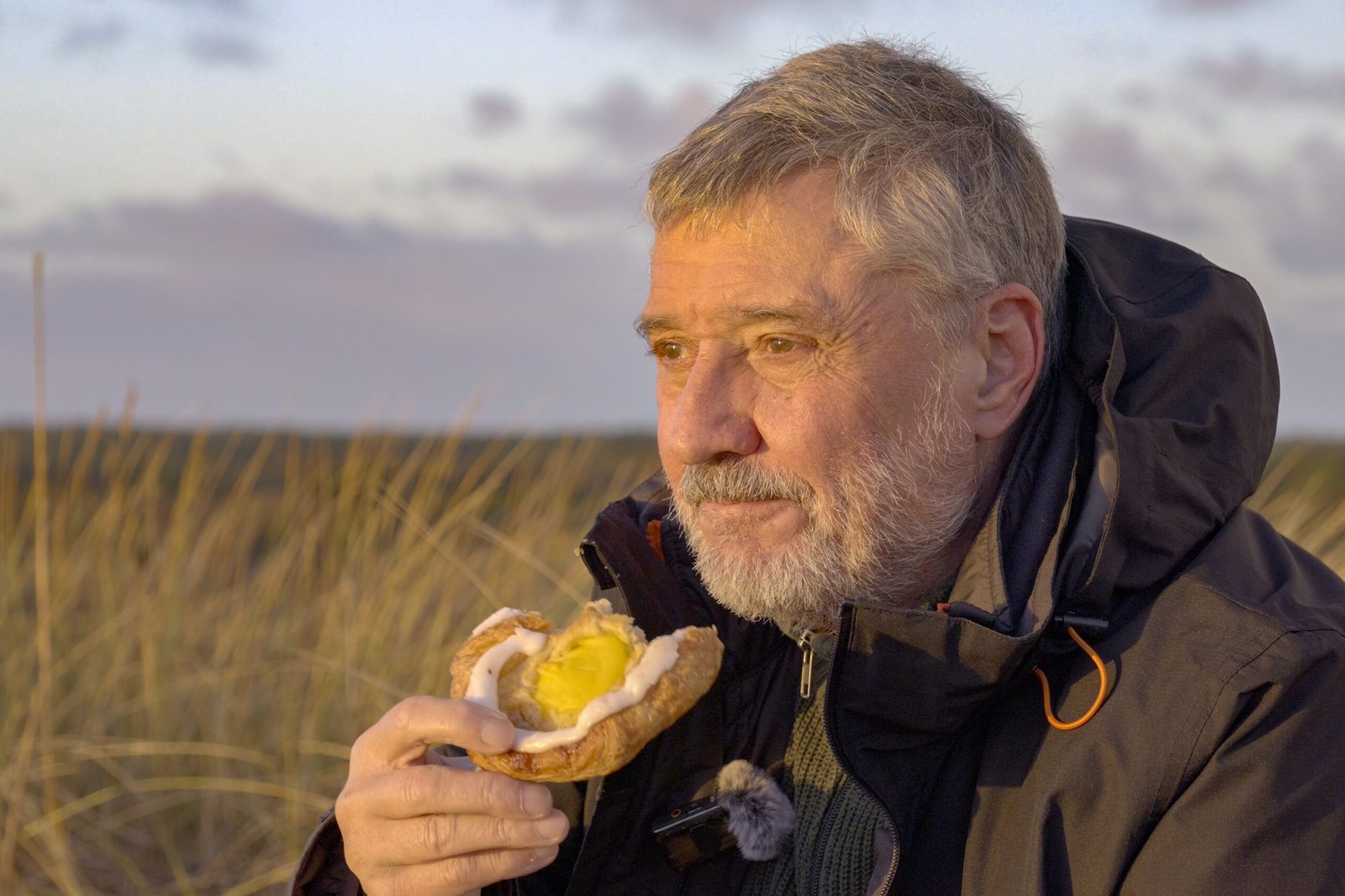 Werner Wilmes ist ein Plundergebäck auf einer Düne
